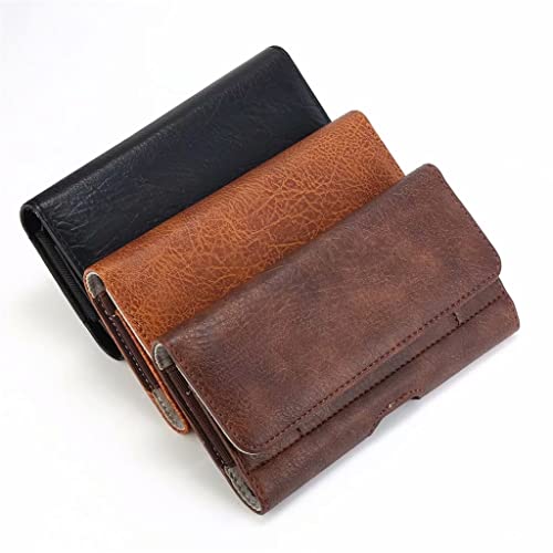 Leather Waist Bag Belt Clip Phone Case Men Hanging Holster Bag Phone Case Holster Bag4