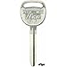 KABA ILCO P1114 NI BRS Chevy/GM Key