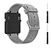 Replacement band for Garmin Vivoactive, Silicone Replacement Fitness Bands Wristbands with Metal Clasps for Garmin vivoactive GPS Smart Watch (grey)