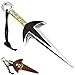 LINLUO Anime Namikaze Minato Kunai Cosplay Prop Metal Arma Spada Modello Action Figure, Desktop Decor Giocattoli Collezione per Ragazzi Bambini Portachiavi e Lega, colore: A, cod. 30254