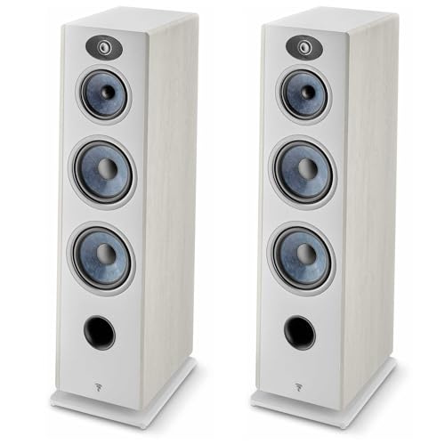 Focal Vestia No4 Ultimate 3-Way Floorstanding Loudspeakers Finished in Light Wood - Pair