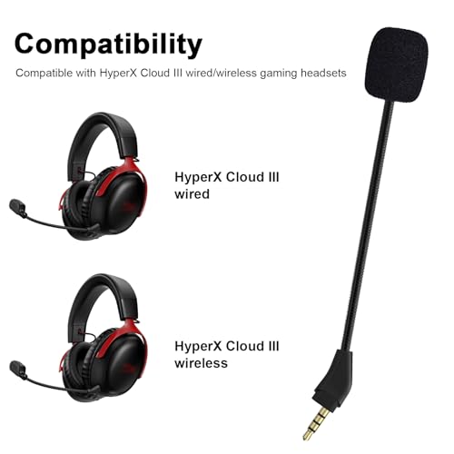 Microphone Cloud III de rechange pour réparer le micro cassé du HyperX Cloud III - 2
