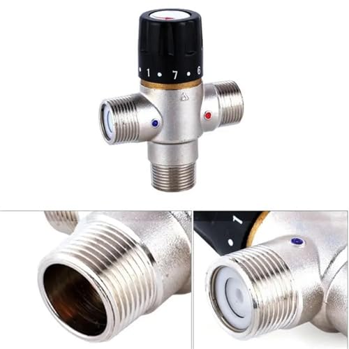 Thermostatic mixing valve TMV DN20 pour optimiser l'eau chaude de votre douche moderne - 6