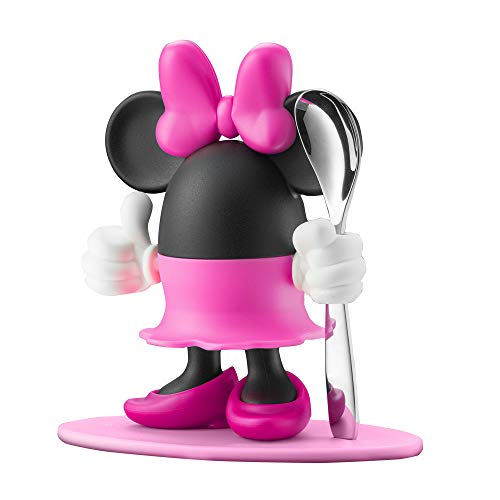 WMF Disney Minnie Mouse Eierbecher mit Löffel, 14cm, lustiger Eierbecher...