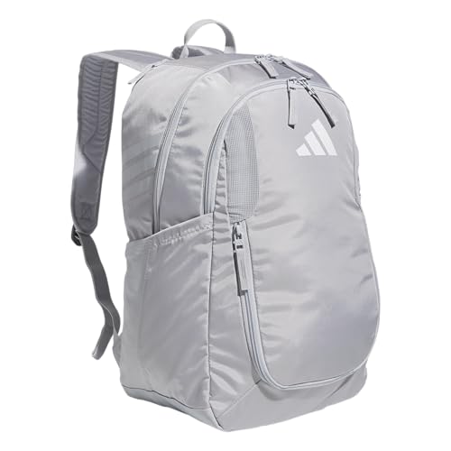adidas Stadium Soccer Backpack – Team Sports Bag with Ball Pocket, 36L