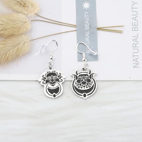 OKEYCH Movie Inspired Gift Movie Fan Jewelry Earrings Movies Literary Gift Horror Movie Merch3