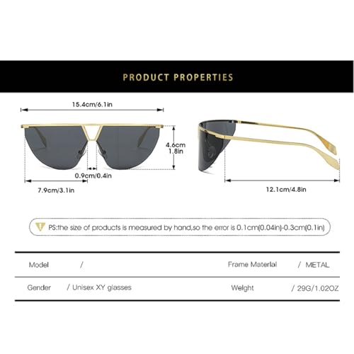 helena Cat Eye Sunglasses for Women, Retro Triangle narrow Glasses Party,Hippie Metal Glasses Street Shot S683