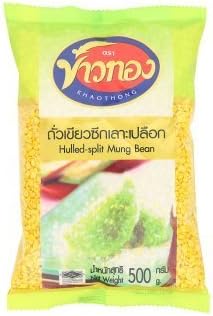 Khaothong Hulled-Split Mung Bean 500g