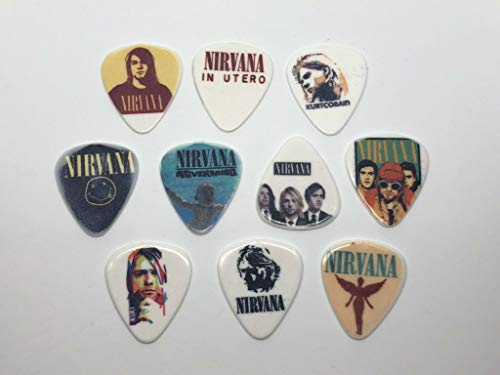 Amazon | NIRVANA GUITAR PICKS【10ギターピック】【10の異なる