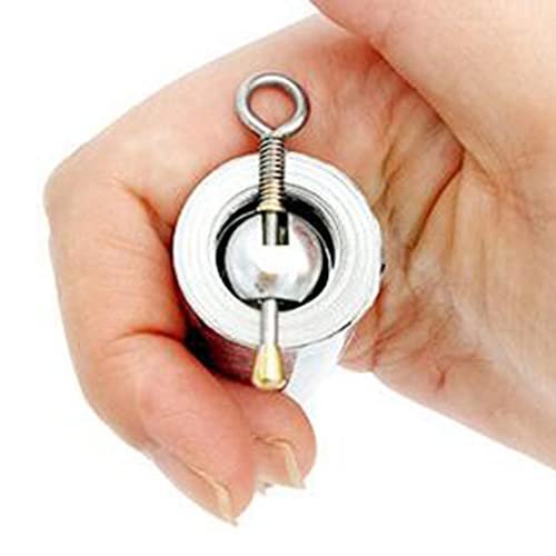 Fancyes 2x Bastão de Bolso Mágico Portátil Ao Ar Livre aço Metal Esporte Brinquedos Truques de Varin