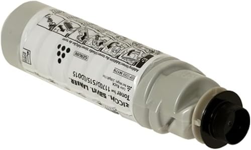 Ricoh 841718 (885531) Tipo 1170D/S15/LD015 Tóner negro para Aficio 1515/1515f/1515mf, mp161/161f/161spf, mp171/ 171F/171SPF, mp201F/201SPF (7000)