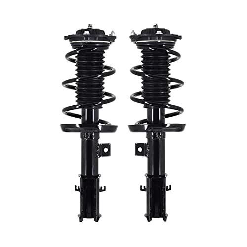 PM Auto Pair 2 Front L-R Quick Complete Strut-Coil Spring For 2016-2019 Chevrolet Cruze L, LS