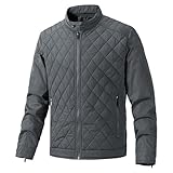 Matériau : mélange de coton, doublure matelassée confortable et chaude en jersey tricoté. Poids lourd, résistant à l'humidité et coupe-vent, assez chaud pour le froid, meilleur port en hiver.