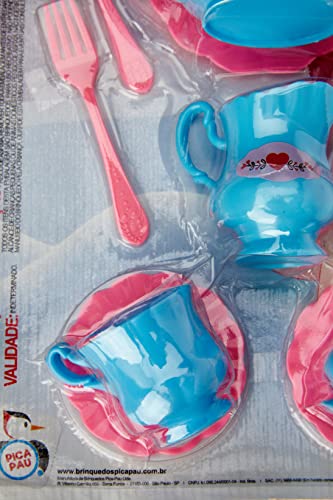 Kit Chá da Princesa Médio, Pica Pau Brinquedos, Multicor