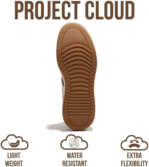 Project Cloud Platform Sneakers for Women - Lightweight Memory Foam Insole Womens Sneakers - Non-Slip Fashion Sneakers for Women Footwear - Women's Fashion Platform Shoes (Nita) - Image 4