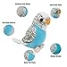 WQY GroceryShop 1 Pcs Stuffed Parakeet Toy, 5.5 inches, Budgerigar Plush Toy, Parakeet Soft Toy, Stuffed Bird for Kids, Blue