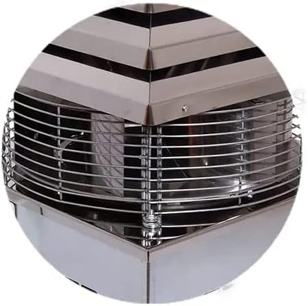 Miniatura 3 de Ventilador de chimenea para chimenea redonda 7.9 in 7.874 in modelo de acero ventilador de escape ventilador de chimenea inductor de chimenea
