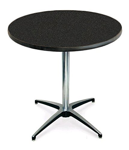 McCourt 72001LGN Laminate Pedestal Table 30