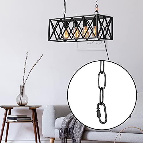 Garini Black Pendant Light Fixture Chain thumb #5