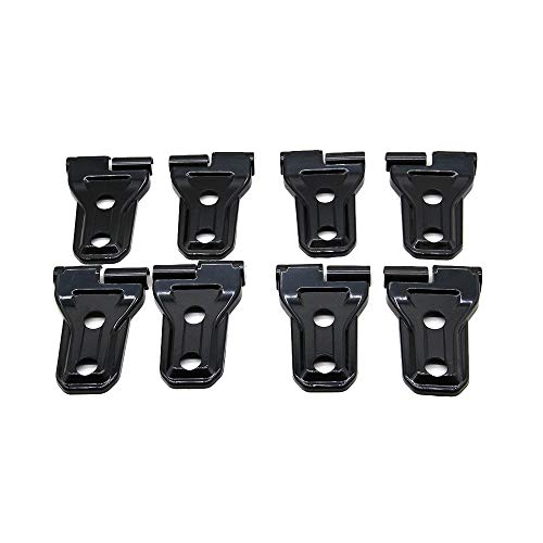 Sangmei Tampa da dobradiça da guarnição da porta compatível com Jeep Wrangler JL 2018 4 portas CV#