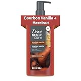 DOVE MEN Bourbon Vanilla + Hazelnut Moisturizing Body Wash | #1 Dermatologist Body Wash for Men, Sulfate Free, Paraben Free, & Dye Free | 26oz