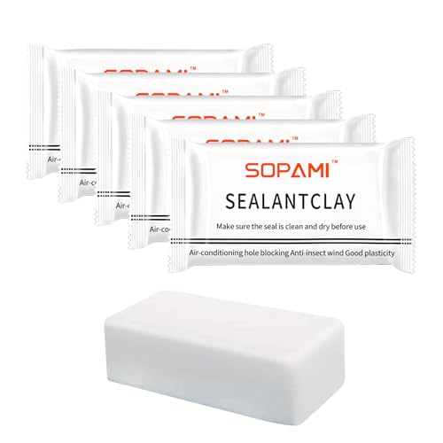 SOPAMI sealant Clay White Waterproof Sealant Putty-Wall Hole Repair 10pcs