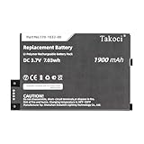 TAWUZUOR Replacement Battery Compatible with D00901 S11/GTSF/01A GP/S10/346392/010 170/1032/01 & 170/1032/00 3.7V 1900mAh