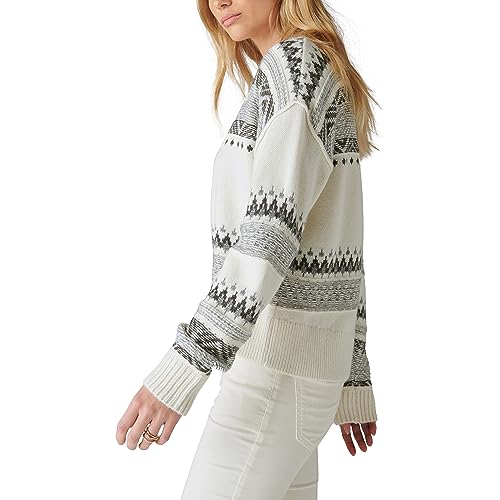 Image of Lucky Brand Fairisle Crew Sweater