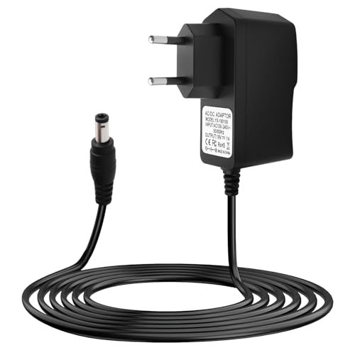 19V 1A Cargador para Robot Aspirador Cecotec Excellence Conga, Compatible con Modelos 750 890 950 990 1090 1790, Adaptador de Corriente con Cable 2m, Fuente de Alimentación de Reemplazo