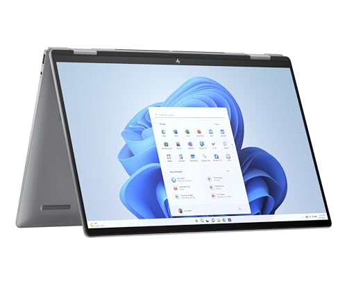 HP Envy x360 2 in 1 PC portatile convertibile | AMD Ryzen 7 8840HS con AI integrata | touch screen OLED da 16' | RAM da 16 GB | SSD da 1TB | Scheda grafica AMD Radeon | Windows 11 Home | QWERTZ