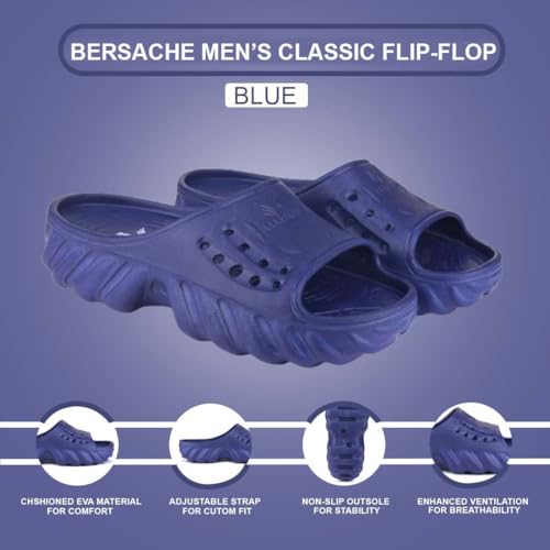 Image of BERSACHE Soft Classic Casual with Regular wear with Soft Technology Flipflop for Men