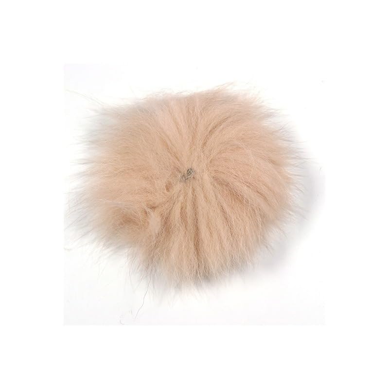 7-pcs Fox Tail Hair Material for Fly Tying, Suitable for Tying Tails and Wings of Salmon, Steelhead Flies, Tube Flies, Jig Flies and Streamer Flies