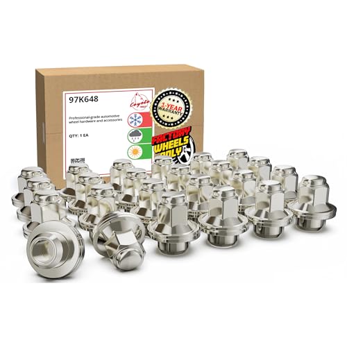Image of Wheel Accessories Parts 24 Pcs M14x1.5 14x1.5 Thread OEM Style Lug Nuts 1.60 inch Long Chrome 13 /16 inch 21mm Hex Fits Toyota Tacoma Tundra 4Runner ｜ 90942-A1007 ｜ ｜ 90942-01121