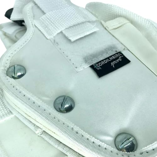 Coldre de Perna Militar Robocop 19 9mm, Branco, Destro Guarda Policial Cordilheira Sport