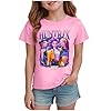 Girls T-Shirt Cute Cartoon Tees Short Sleeve Crewneck Shirts Demon Hunters Shirts Trendy Tshirt Tops for 2-14 Years