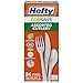 Hefty ECOSAVE Compostable Assorted Cutlery Set, Utensils for BBQs, Tailgates, Camping, Parties, and More, Includes 8 Forks, 8 Spoons, and 8 Knives, Compostable, Sustainable Design, 24 Count 1