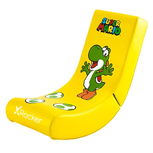 X Rocker Nintendo Super Mario Floor Rocker | Gaming Sessel für Kinder | Yoshi Design Cover