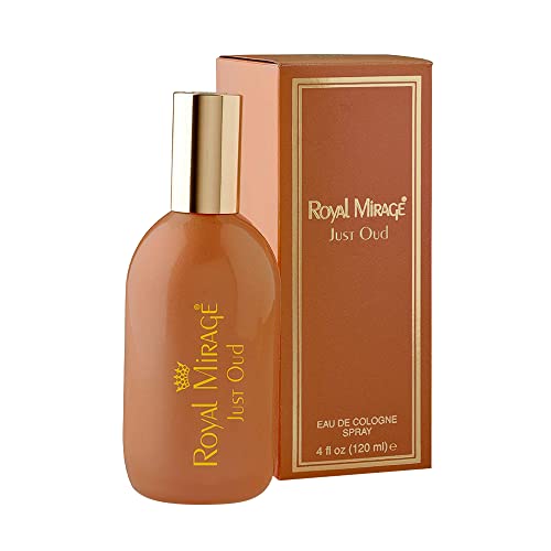 Royal Mirage Eau De Cologne Just Oud Perfume Spray For Men 120ml