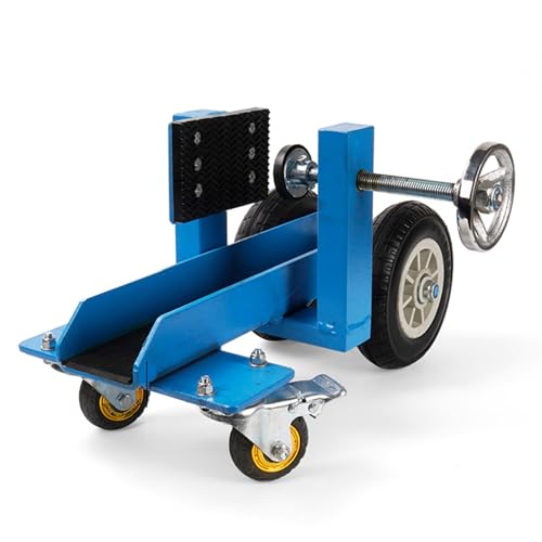 CHZDPP Carro Transporte pladur Carro de Panel de Abrazadera Ajustable, Dolly de Madera contrachapada con 4 Ruedas, Carro de camión de Panel para Granito/mármol/Vidrio, Capacidad de Carga de 500 kg