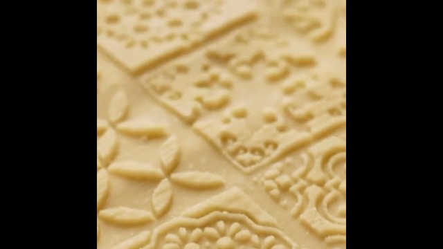 Mattarello Natalizio In Legno Con Motivo In Rilievo – 35 X 4,5 Cm, Goffrato A Tema Natale, Per Biscotti, Pasta Frolla, Fondant, Decorazioni Fai Da Te