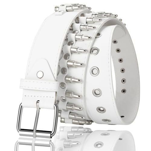 Image of Studded Belt for Women and Men Goth Metal Punk Belt Scene Style Cool Belts for Jeans