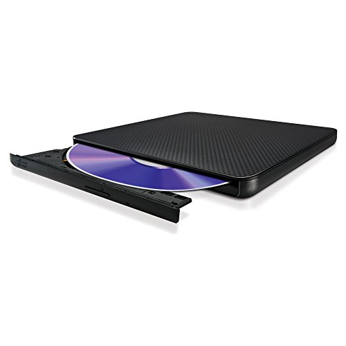 LG SP80NB60 8X DVDRW DL USB 2.0 Ultra-Slim External Drive w/M-Disk Support (Black)