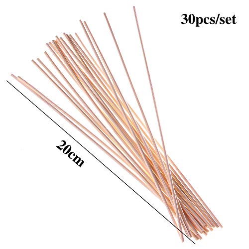 30 Palitos de Rattan Natural para Difusor de Aromas miniatura 2