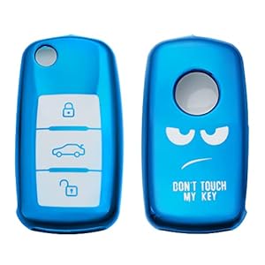 Autosleutelhoes – Beschermhoes voor VW Skoda Seat 3-knops autosleutel