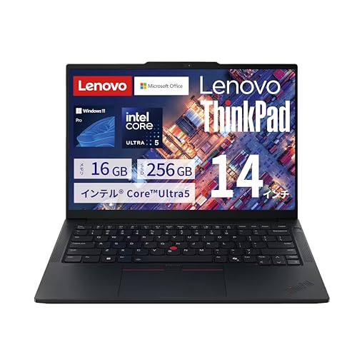 yz Lenovo ThinkPad E14 Gen 7 IAL m[gp\R 14C`/CeR Core? Ultra 5 vZbT[ 225U/ 16GB/SSD 256GB/Windows 11 Pro/Wi-Fi 6 wF 
