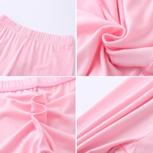 6-Pack Girls' Compression Spandex Shorts for 4-12-Year-Olds | Athletic Wear for Gym, Dance, Yoga, Volleyball & Bike Riding4