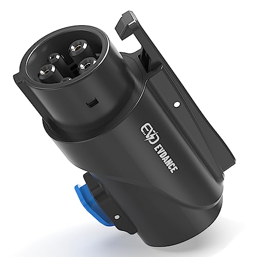 EVDANCE Tesla to J1772 Charging Adapter Max 80 Amp & 250V J1772 EV