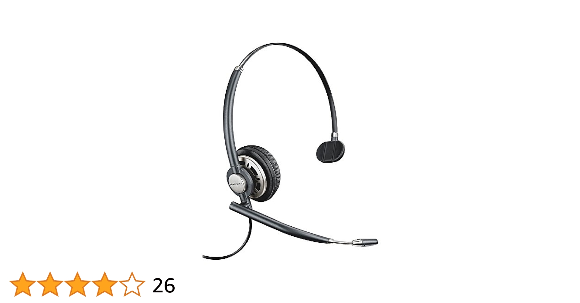 Amazon.com: Plantronics HW291N Monaural Noise Canceling