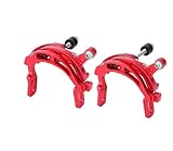 London Craftwork Brake calliper Set for Brompton Folding Bike RED
