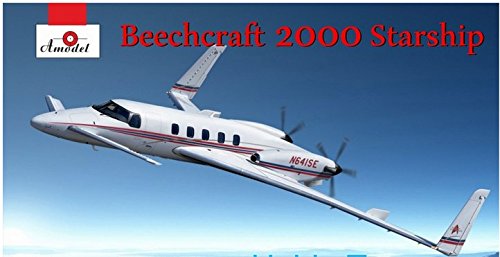 A ModelBeechcraft 2000 Starship N641SE 1/72 72273